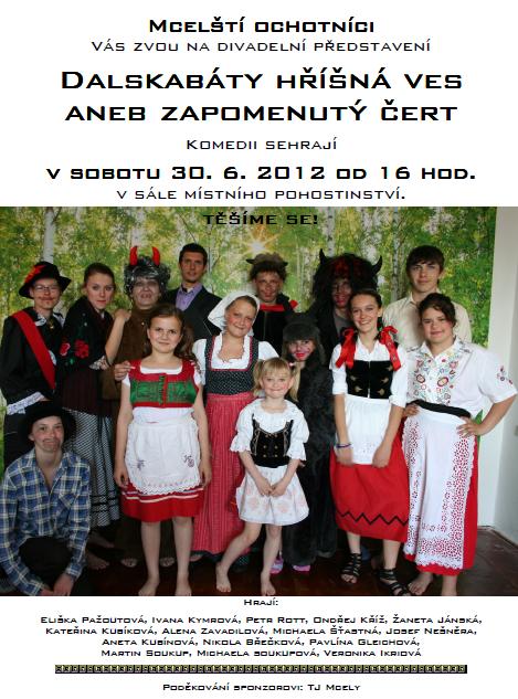 Mcelští ochotníci_Dalskabáty_2012_plakát