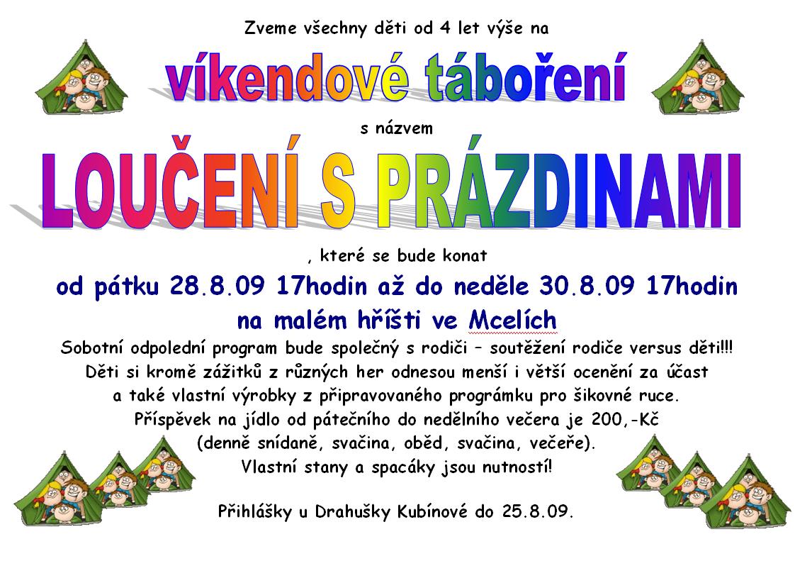 víkendové táboření plakátek 2009.JPG